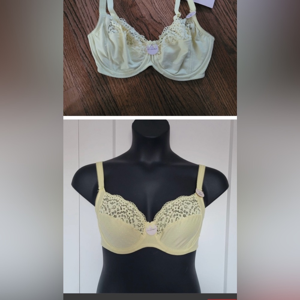 Full cup unlined bra